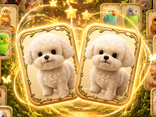 Animal Pair Card Match
