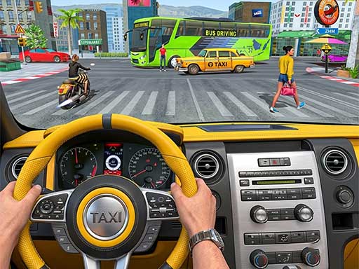Taxi Parking Driving
