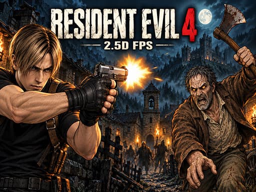 Resident Evil 4: 2.5D FPS