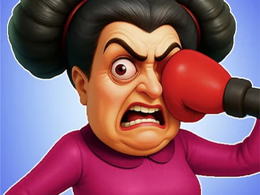 Crazy Aunty: Slap & Punch
